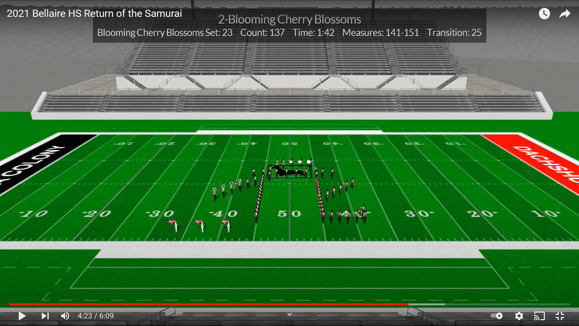 2021 Bellaire High School | Gulf Coast Drill Design 2021 Bellaire High School | Gulf Coast Drill Design