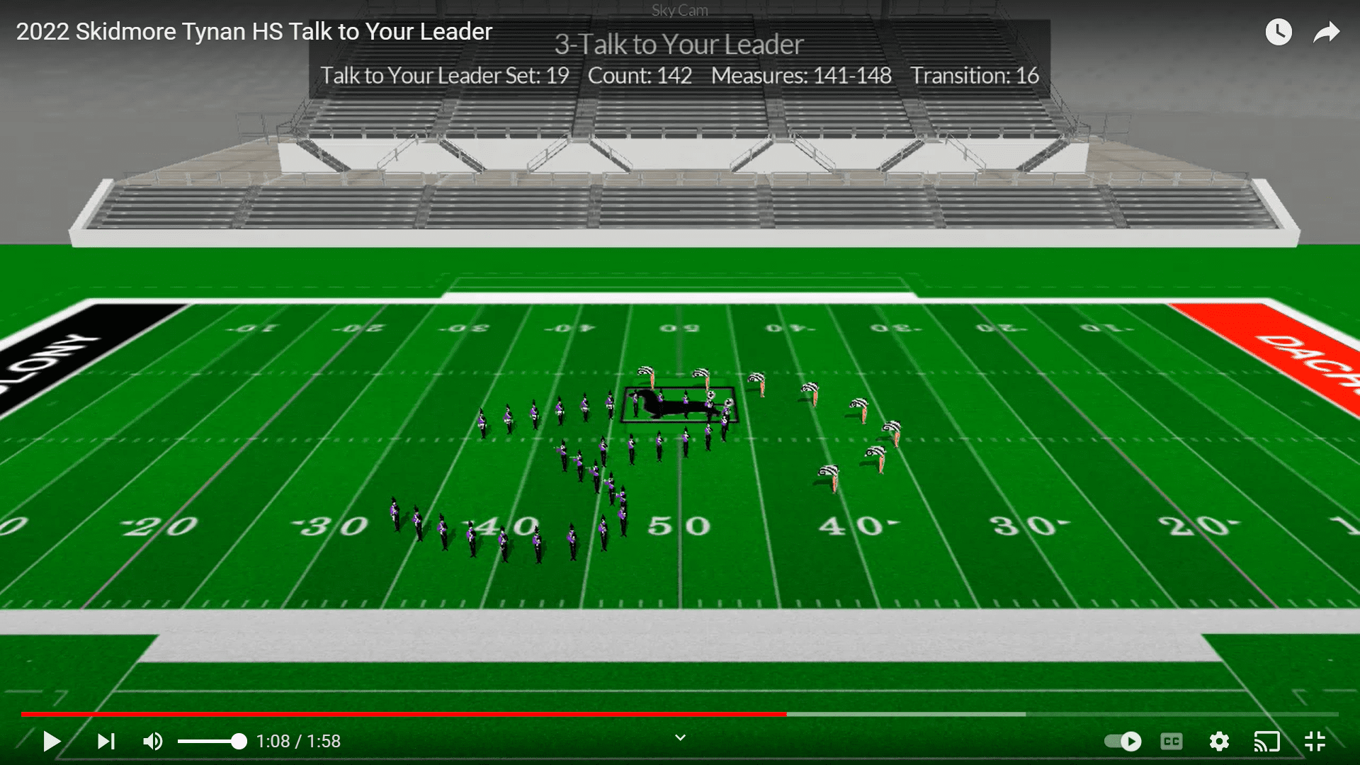 2022 Skidmore Tynan High School Gulf Coast Drill Design