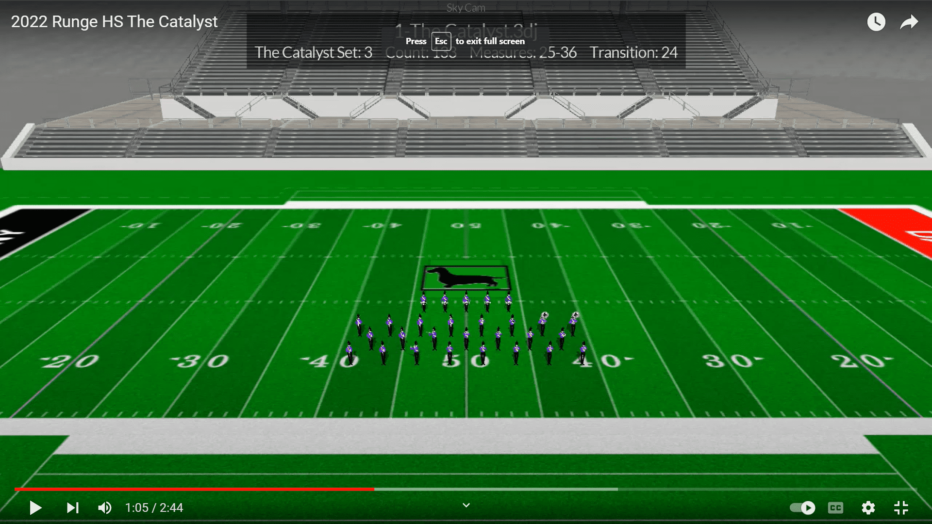 2022 Runge High School Gulf Coast Drill Design